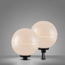just light. Kugelleuchte ohne Leuchtmittel IP44 weiß