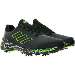 adidas ZG23 nachhaltige Golf-Schuhe mit Lightstrike-Dämpfung Sport-Schuhe mit austauschbaren Cleats IE2140 Schwarz/Grün - 38
