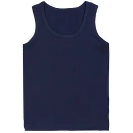 TupTam Unterhemd TUPTAM "Unterhemd Kinder Jungen Unterhemd Ärmellos 5er Pack", Mädchen, Gr. 164, N-Gr, schwarz (dunkelblau anthrazit indigo blau grau), Obermaterial: 95% Baumwolle CO. 5% Elasthan EL., Unterhemden Unterhemd