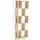 Mobili Rebecca Bücherregal 169 x 60 x 24 cm Beige