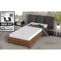 BSS BEDDING Berlin K12 Orthopädische 7 Zonen Matratze 120x200 cm, Kaltschaummatratze Härtegrad H2 / H3, Allergenfrei und Atmungsaktiv, Doppelseitige Rollmatratze