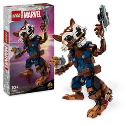 LEGO Marvel 76282 Rocket & Baby Groot, baubares Superhelden–Spielzeug