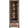 Innostyle Vitrine Cardiff 69 x 194 x 40 cm Braun / Schwarz