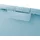 KEEEPER aenna 2x Wäschewanne Stabiler Kunststoff, 52 l, nordic Blue