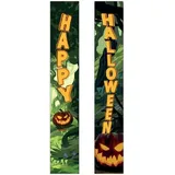 Europalms Halloween Banner, Geisterwald, 2er-Set, 30x180cm