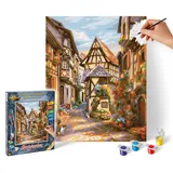 Schipper Arts - Malen nach Zahlen Dorfgässchen 609240878