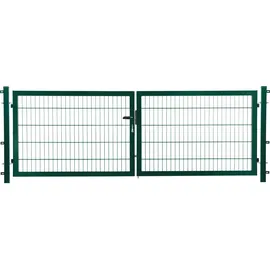 Floraworld Doppeltor Comfort Einstabmattenfüllung Grün 140 x 300 cm