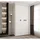 abiks möbel Drehtürenschrank COMO 120 x 245,5 x 40 cm Weiß