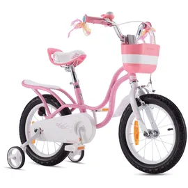 Royalbaby Royal Baby Girls Swan Kinderfahrrad, Rosa, 16 Zoll Fahrrad