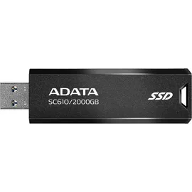 A-Data SC610 2 TB USB 3.2 Gen 2 Schwarz