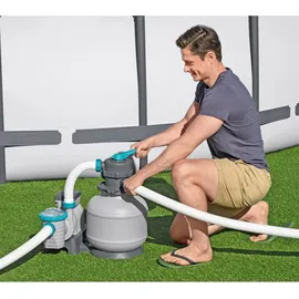 BESTWAY Sandfilteranlage grau 8,327 l/h