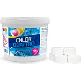 Chlortabletten für Pool 200g - Multitabs Pool 3 in 1 - Desinfektion Chlorung Pool - Pool Chemie - Pflege für Schwimmbad - 3 kg