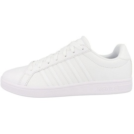K-Swiss Court TIEBREAK Sneaker White/White/White, 43 EU
