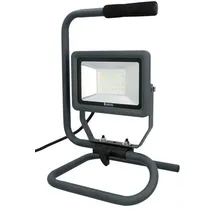 Unitec LED Strahler tragbar 30 Watt Aluminium 3 Meter Zuleitung 6500 Kelvin Anthrazit