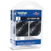 Brother LC1100HY-BK schwarz 2er Set