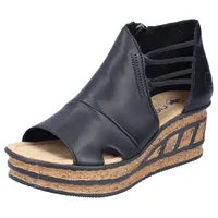 Rieker Sandalette in schwarz, Gr.: 37