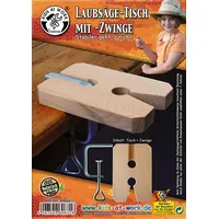 Corvus A600671 LAUBSÄGE-TISCH mit Zwinge