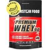 Powerstarfood Powerstar Food PREMIUM WHEY 90 Protein Shake, 4000 g Beutel, Banana