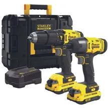 Stanley SFMCK465D2T inkl. 2 x 2,0 Ah + TSTAK Bausatz