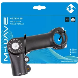 M-Wave Vorbau Verstellbar ST-C2.1 110mm Schwarz