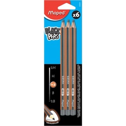 Maped, Bleistift, Bleistift Black Peps 6er (HB)