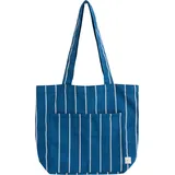 HAY Outdoor Market Einkaufstasche Blau/Beige