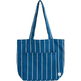 HAY Outdoor Market Einkaufstasche Blau/Beige