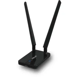 ASUS USB-AC58 Wireless-AC1300 Dual-band USB Adapter (USB 3.0, zwei abnehmbare Antennen, USB-Verlängerungskabel, einfaches Einrichten per WPS-Button)