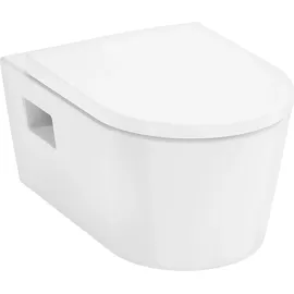 Hansgrohe EluPura Original S Wand-WC mit WC-Sitz Weiß spülrandlos