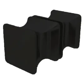 Buylando Emma Komplettdusche 100 x 90 cm rechts 100 x 195 cm Schwarz/Gold/Weiß
