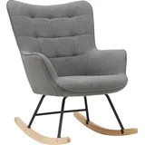byLIVING Richie Webstoff 72 x 92 x 92 cm grau