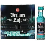 Berliner Luft GLITTER NIGHTS Der Frische Pfefferminzlikör 18% Vol. 24x0,02l
