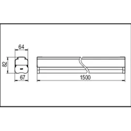 RIDI Homelight Ridi-Leuchten LED-Geräteträger 5-pol. VLGFP1501 #1551213