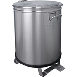 Saro Mülleimer 50 L mit Fußpedal und Softclosedeckel MPS 50