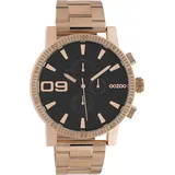 Oozoo Armbanduhr ros?gold C10708 Timepieces Herren Analog-Quarzuhr UOC10708 - Gold