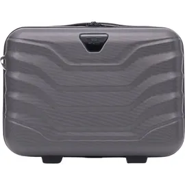wingstm Wings PEAFOWL Reisekoffer 14" Dunkelgrau – Eleganz & Funktionalität - Grau