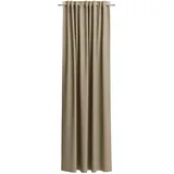 Neutex for you! Vorhang nach Maß NEUTEX FOR YOU "VELVETDREAM", beige (leinen), B:137cm H:135cm, Jacquard, Obermaterial: 100% Polyester, Gardinen nach Maß, Uni Blackout mit samtiger Oberfläche