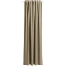 Neutex for you! Vorhang nach Maß NEUTEX FOR YOU "VELVETDREAM", beige (leinen), B:137cm H:135cm, Jacquard, Obermaterial: 100% Polyester, Gardinen nach Maß, Uni Blackout mit samtiger Oberfläche