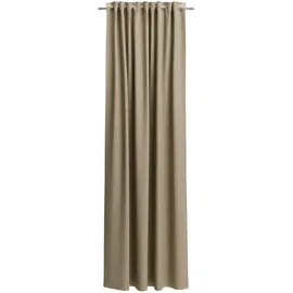 Neutex for you! Vorhang nach Maß NEUTEX FOR YOU "VELVETDREAM", beige (leinen), B:137cm H:135cm, Jacquard, Obermaterial: 100% Polyester, Gardinen nach Maß, Uni Blackout mit samtiger Oberfläche