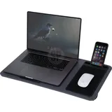 Mojawo Serviertisch Schwarz Laptoptisch-170488380-schwarz