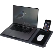 Mojawo Serviertisch Schwarz Laptoptisch-170488380-schwarz