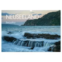 Calvendo Beautiful Neuseeland (Wandkalender 2026 DIN A3 quer), CALVENDO