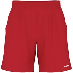 Head Tennishose Short Power 2024 (4-Wege-Stretch) kurz rot Herren