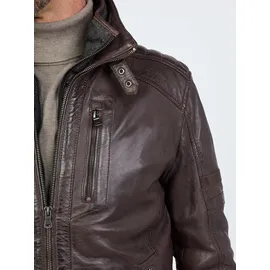 JCC Bikerjacke 63535 braun 3XL