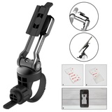 URBAN ZWEIRAD Drehbare Fahrrad Handyhalterung inkl 3M-Klebepad kompatibel iPhone, Samsung, Huawei bis 7 Zoll Aluminium Handyhalter Fahrrad Schwenkarm