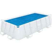 BESTWAY PE-Solarabdeckplane 380 x 180 cm, blau, eckig