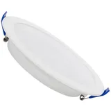 efectoLED LED Einbaustrahler flach 12W Rund SOLID Ausschnitt Ø 140 mm 4000K Dimmbar TRIAC Neutralweiß