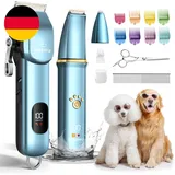 Hundeschermaschine 3 In1 Set,Schermaschine Hund Haarschneidemaschine Für Dichtes