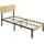 Homcom Bettgestell 90 x 200 cm schwarz