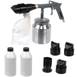 Druckluft Sandstrahler Sandstrahlgerät max. 3 bar inkl. Zubehör